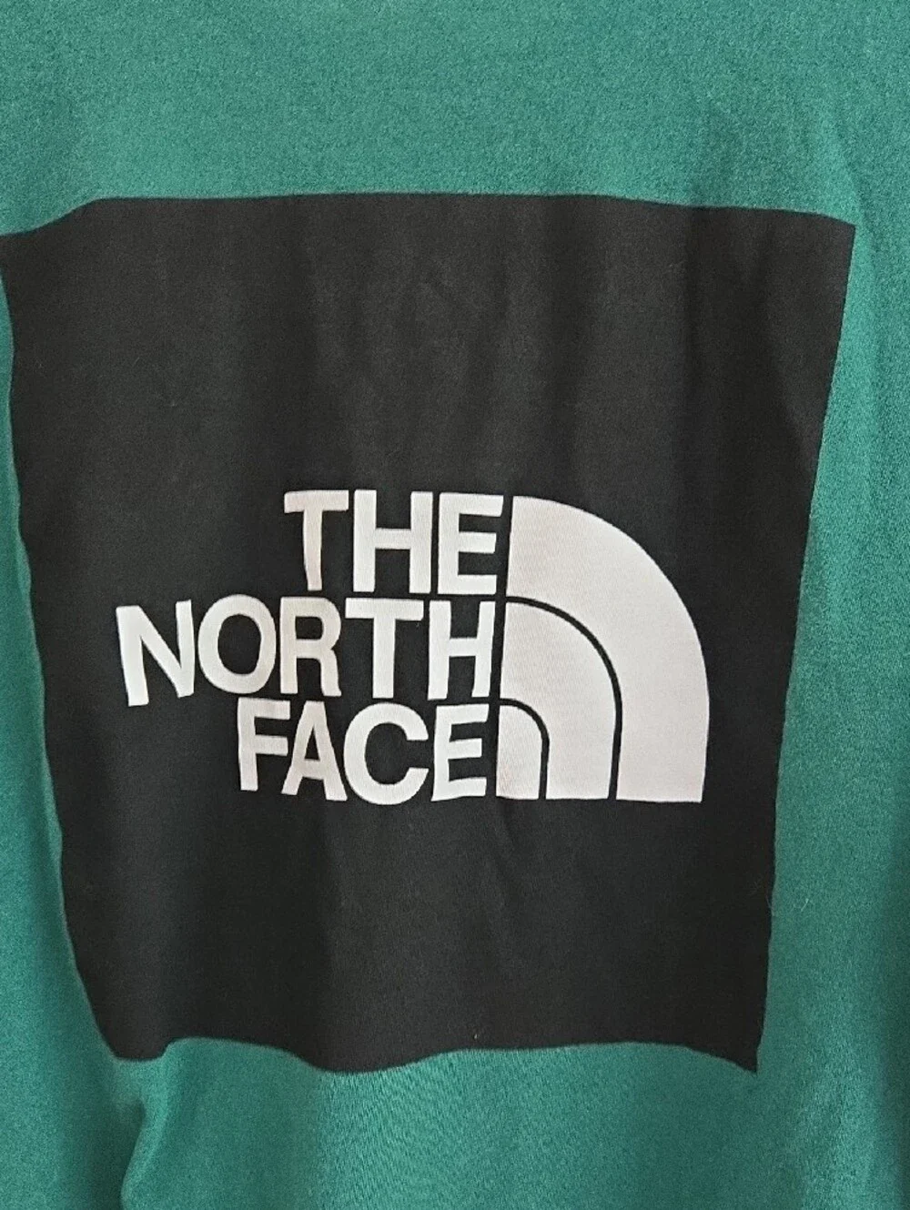 The North Face Long-Sleeve Crew Tee in Teal